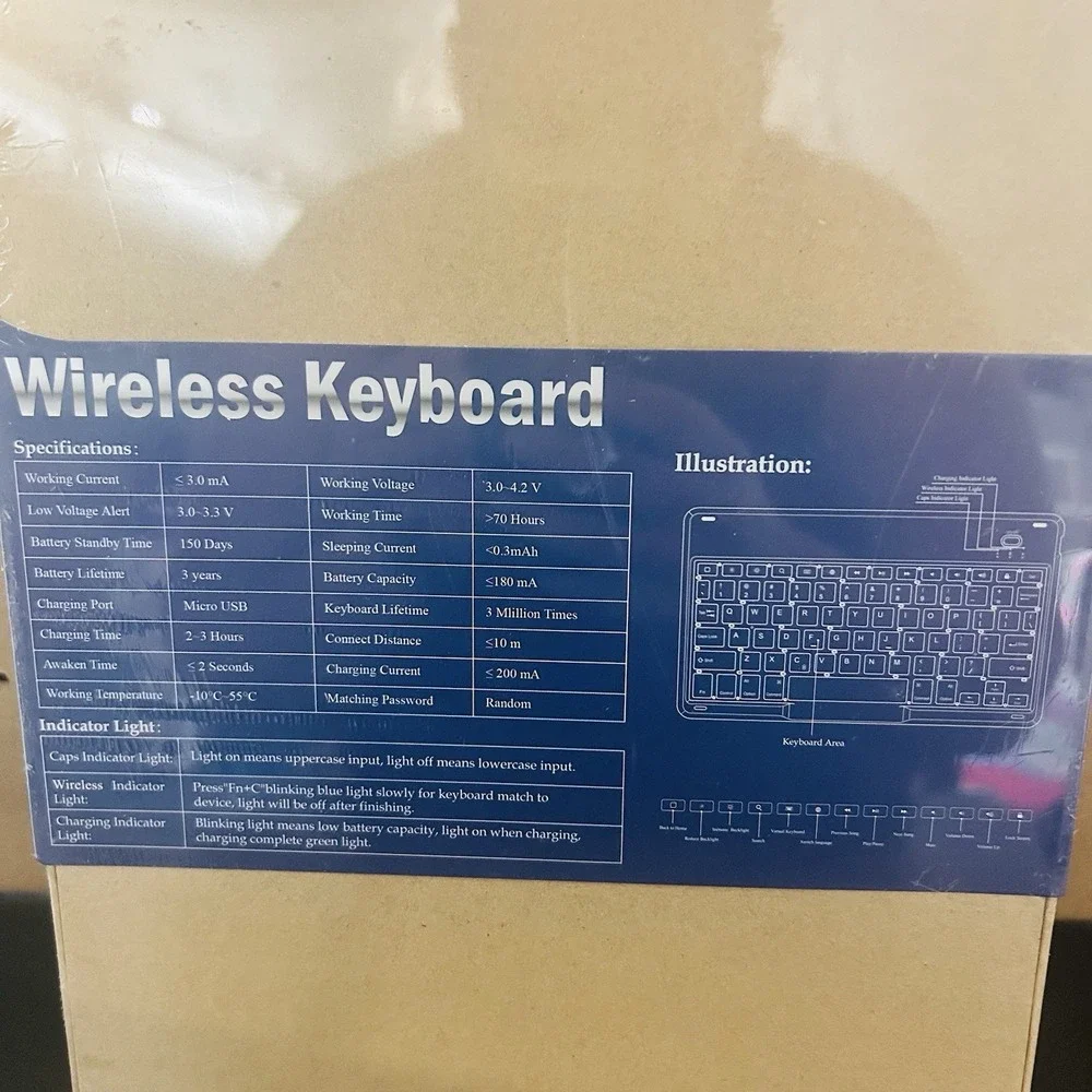 Wireless Keyboard For Apple IPad Pro 11‎ 2018